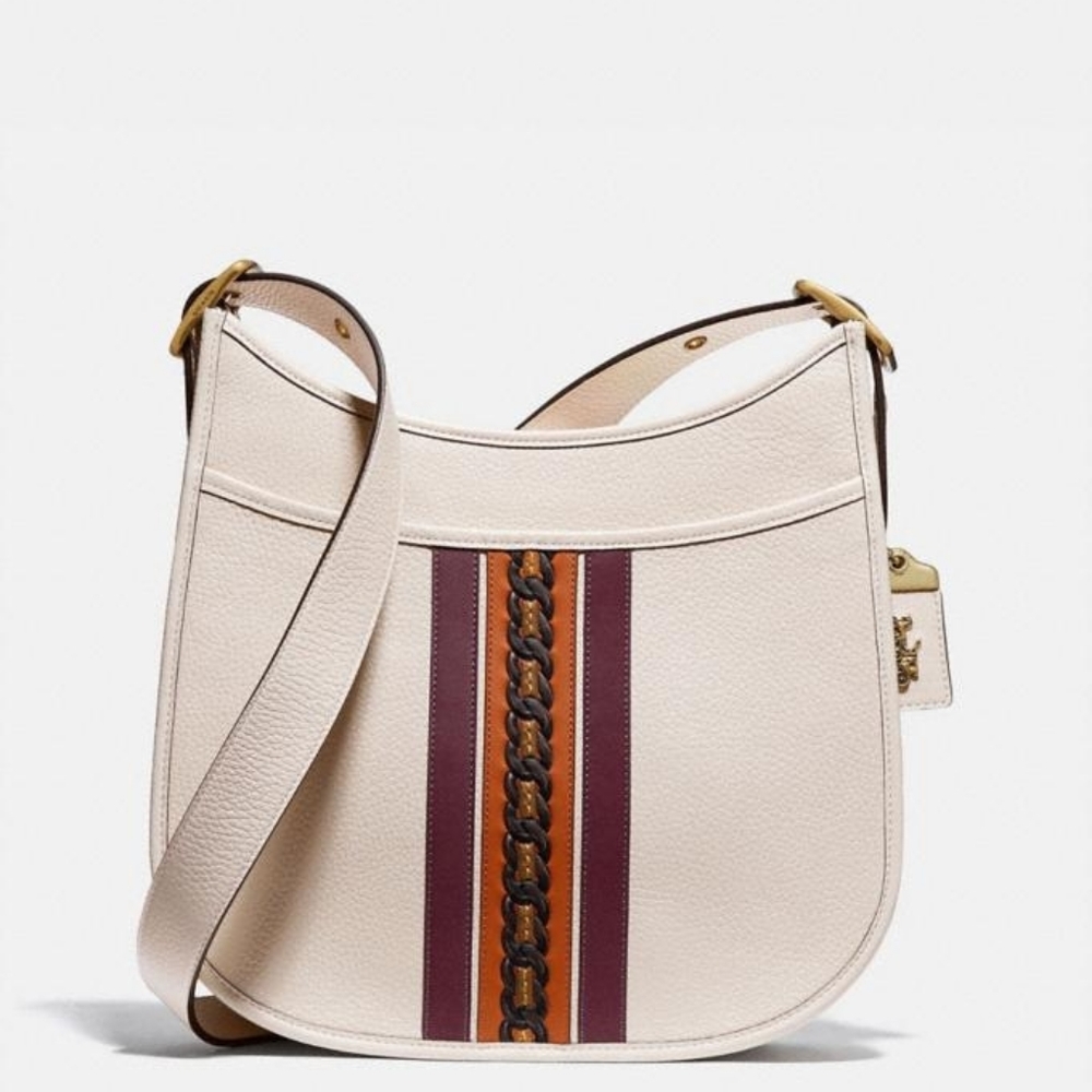 Coach Emery Crossbody With Varsity Stripe